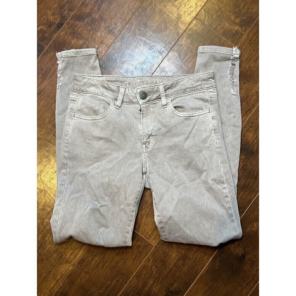 American Eagle Womens Distressed Stretch Jegging Sz 6